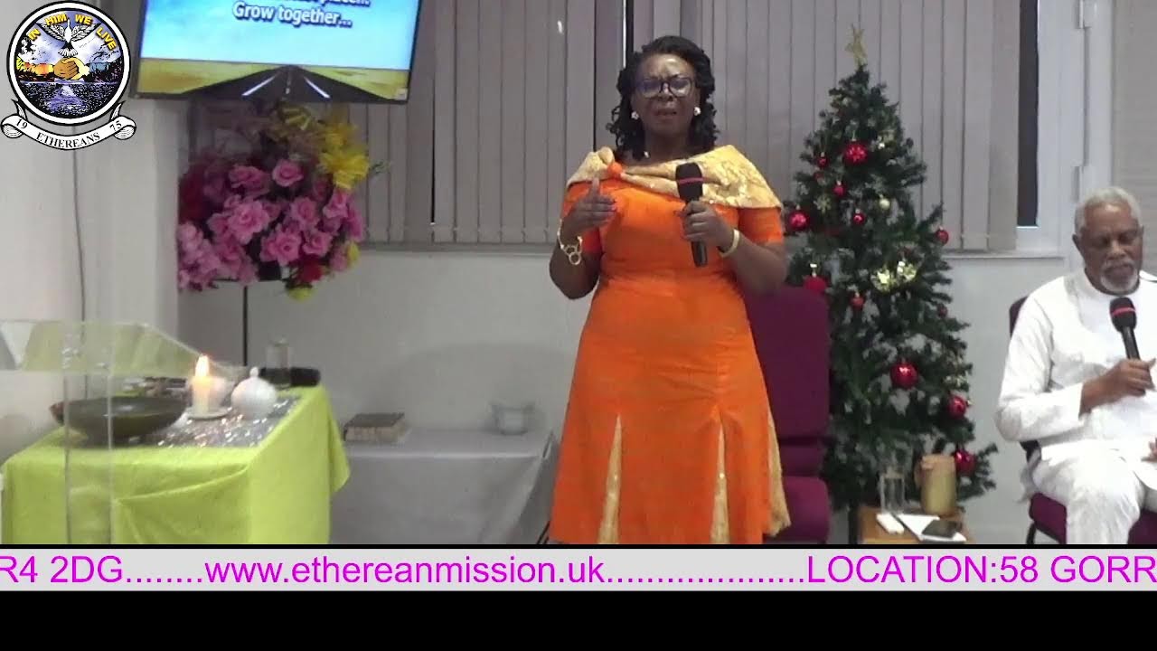 CHRIST-MAS DAY SERVICE-ETHEREAN MISSION UK