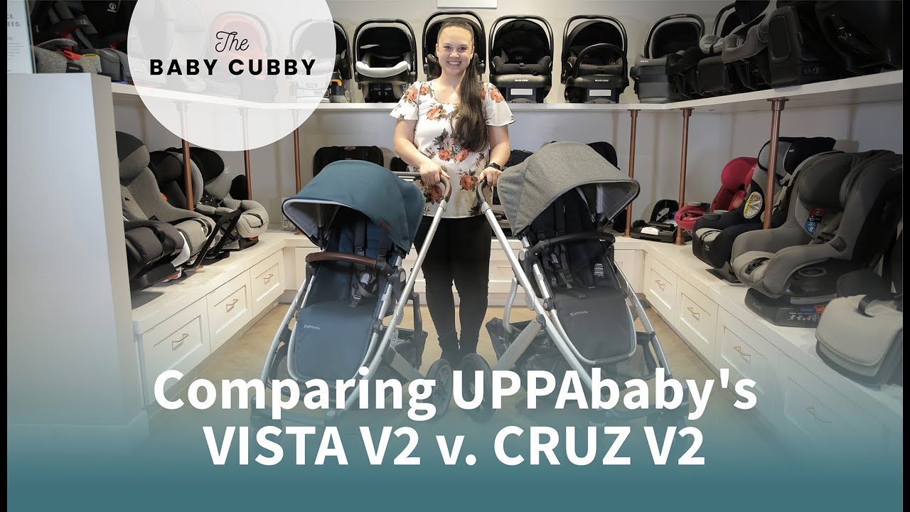 Comparing UPPAbaby's VISTA V2 v. CRUZ V2 | The Baby Cubby