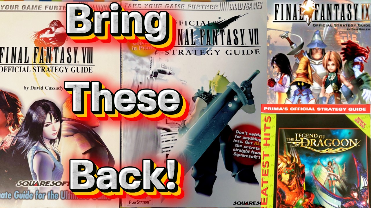 Should Physical JRPG Strategy Guides Be Brought Back?