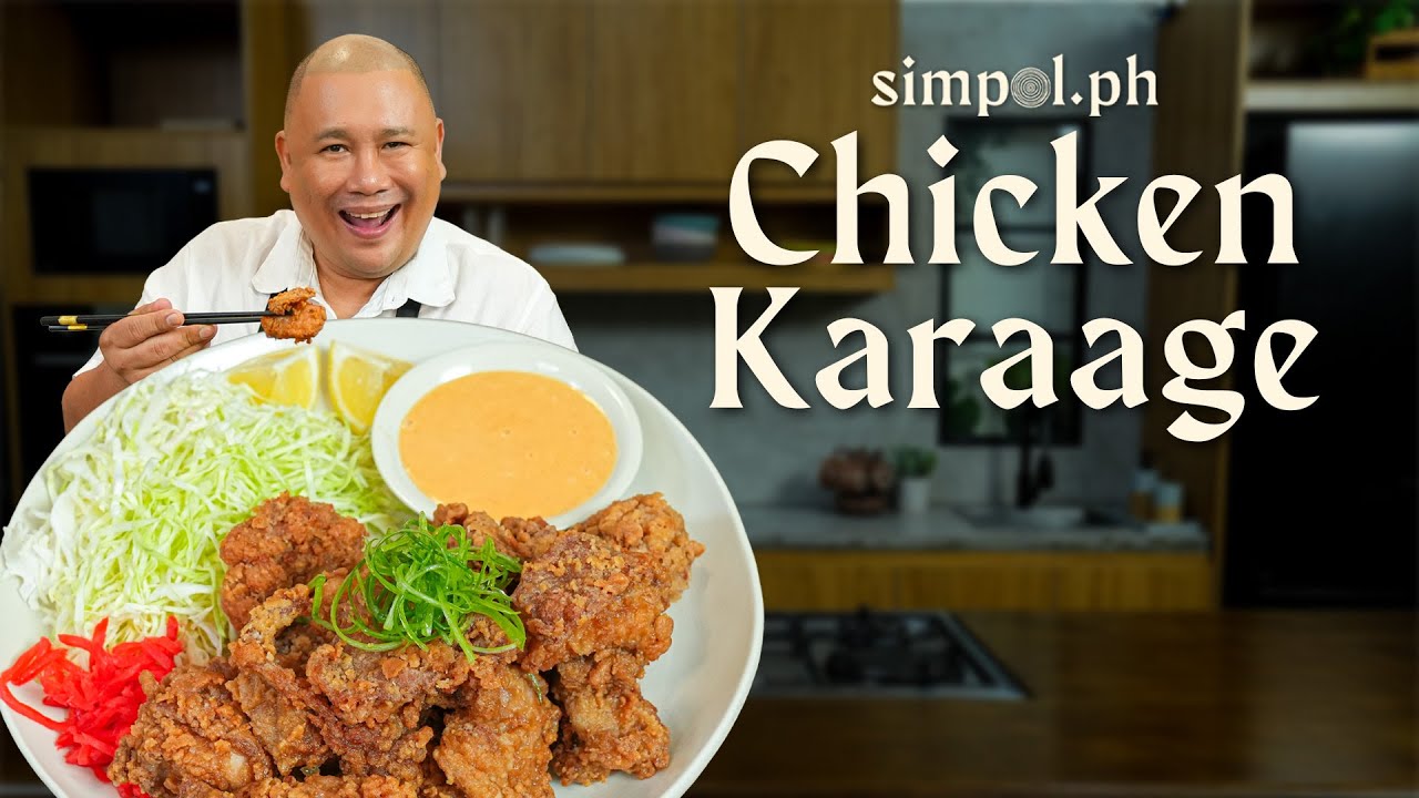 Crispy Chicken Karaage Recipe | Easy Japanese Fried Chicken by Chef Tatung