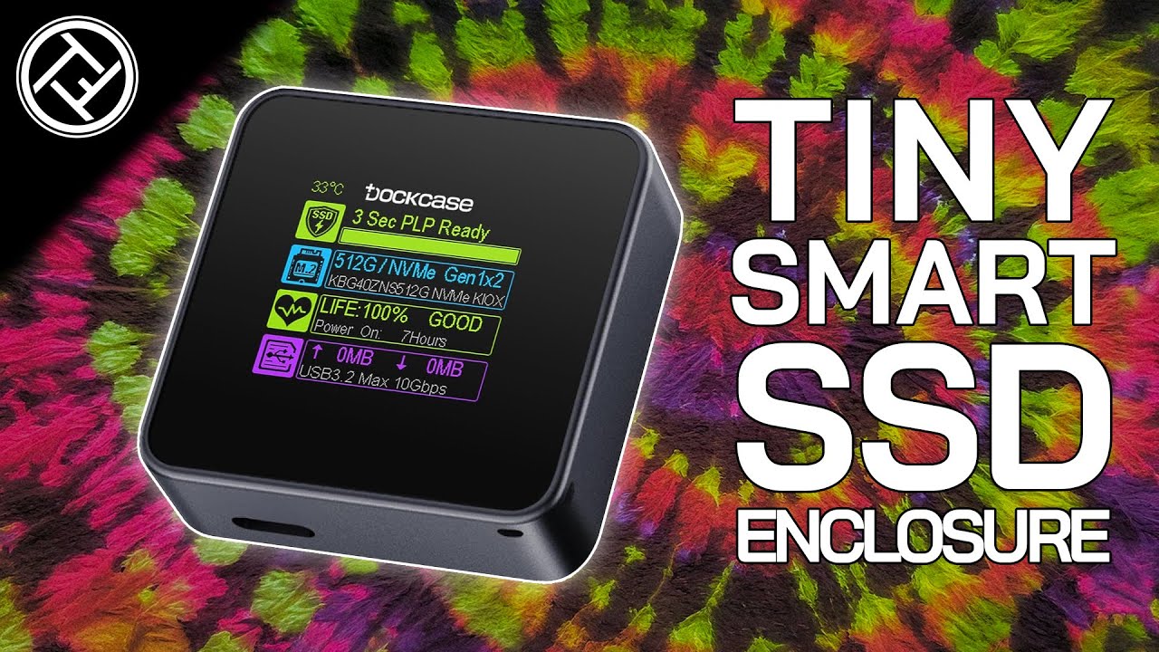 Dockcase Pocket Smart SSD Enclosure Review - Tiny SSD Enclosure with added protection for your data