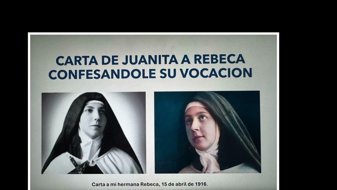Carta de Teresa de los Andes a su hermana Rebeca