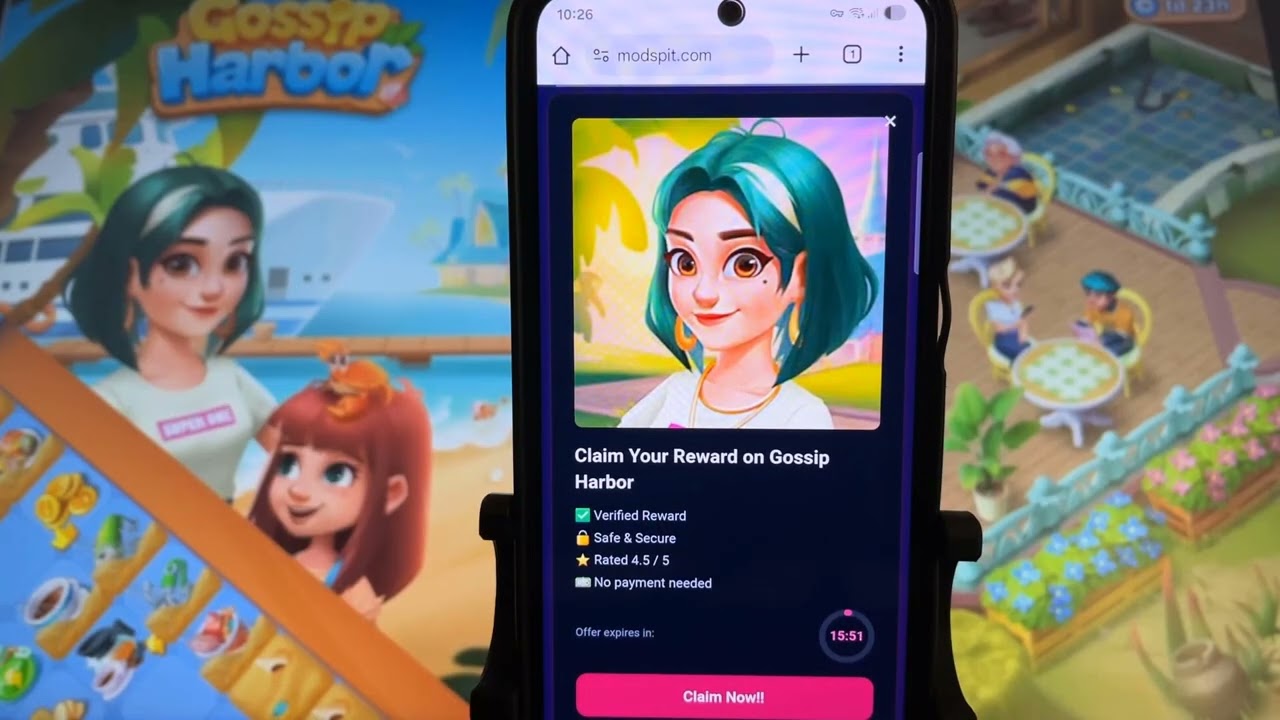 Gossip Harbor Free Energy Hack-How I Get Free Energy in Gossip Harbor Game Instantly on Android iOS