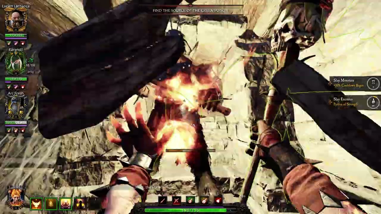 Vermintide 2 - Garden of Morr Cataclysm (BW Fire Sword / Fireball Staff)