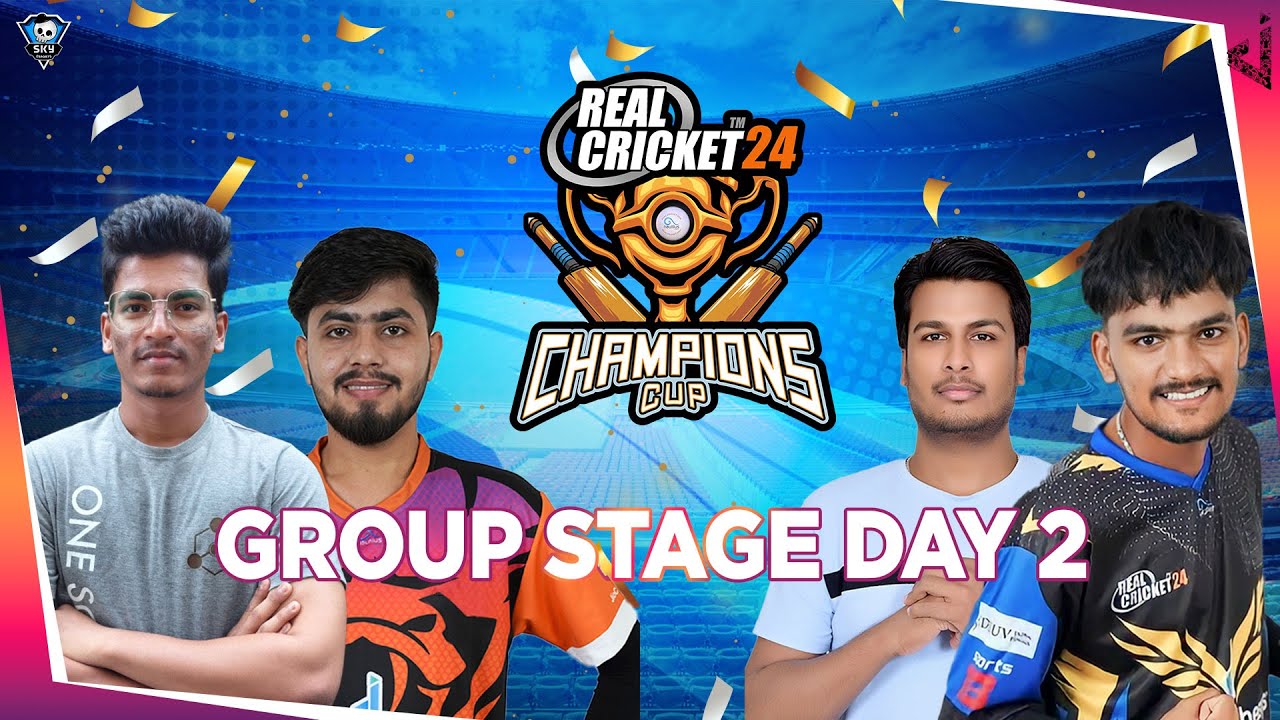 [HINDI] Real Cricket Champions Cup | Group Stage DAY 2