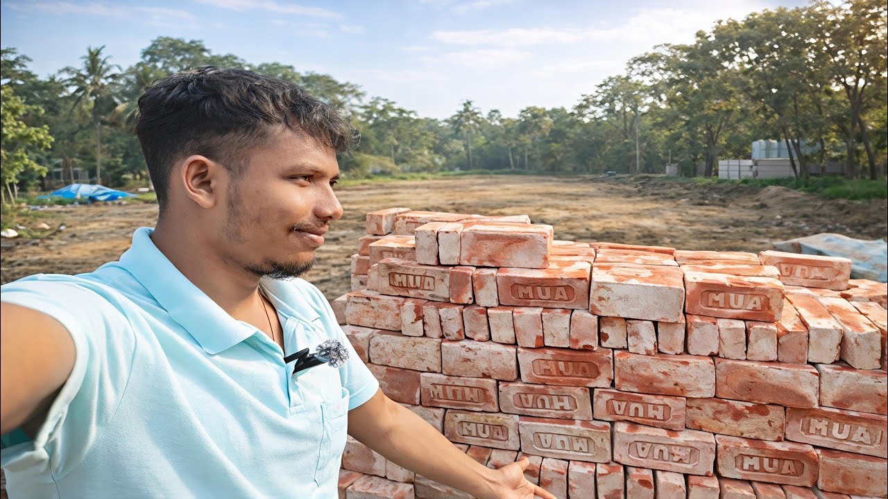 আজ ইট ফেলানো হলো 🧱 | New House Construction Start | Family Vlog