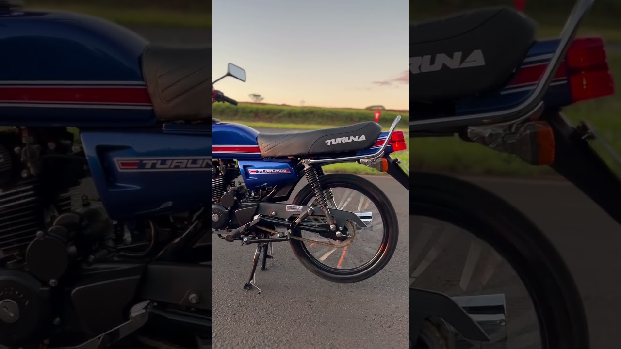 Honda Turuna 125🇧🇷🚀💯#Brm#4stroke#honda#sound#cg#youtubeshorts#viral#motorcycle#244