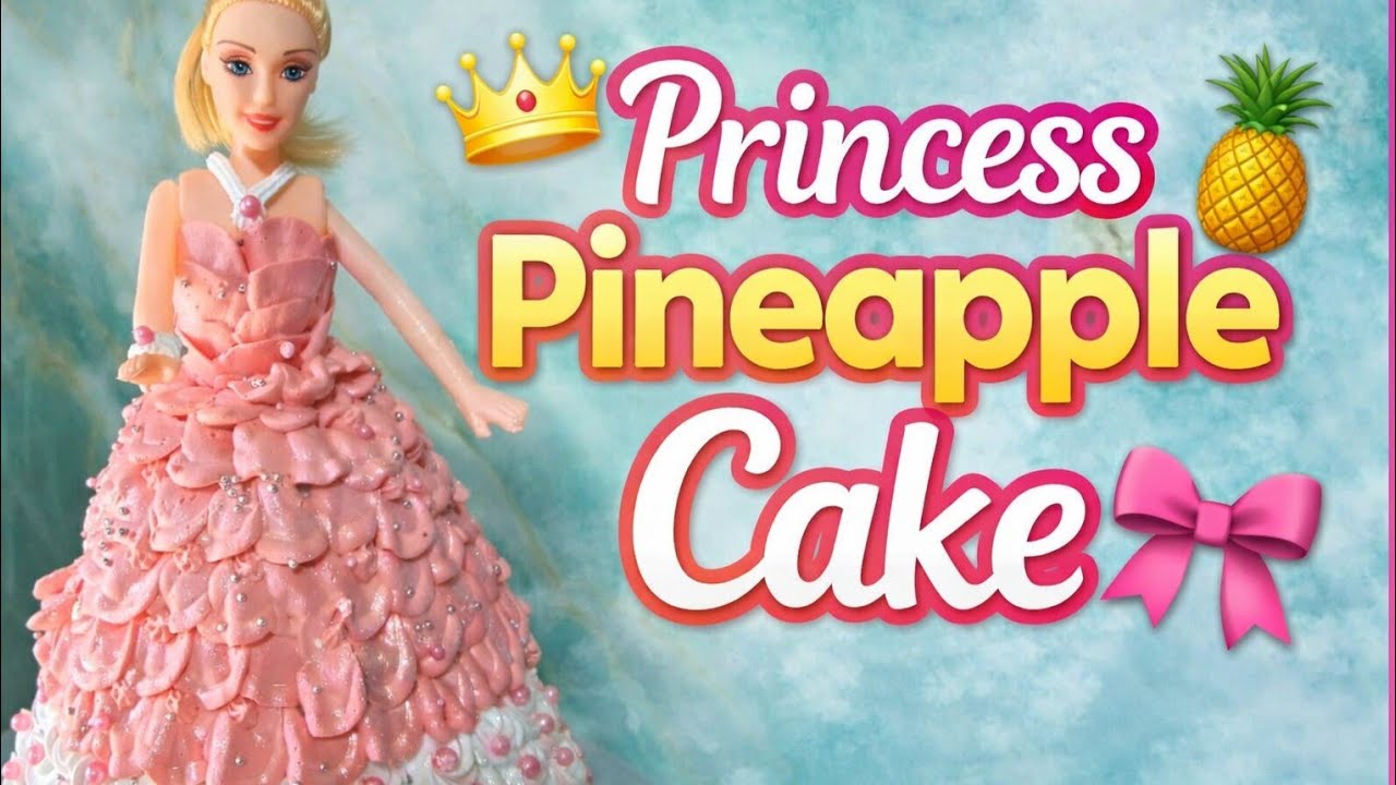 Beautiful Pineapple Doll Cake 💕 | Step by Step Cake Decoration | Birthday Special#trending #cake 