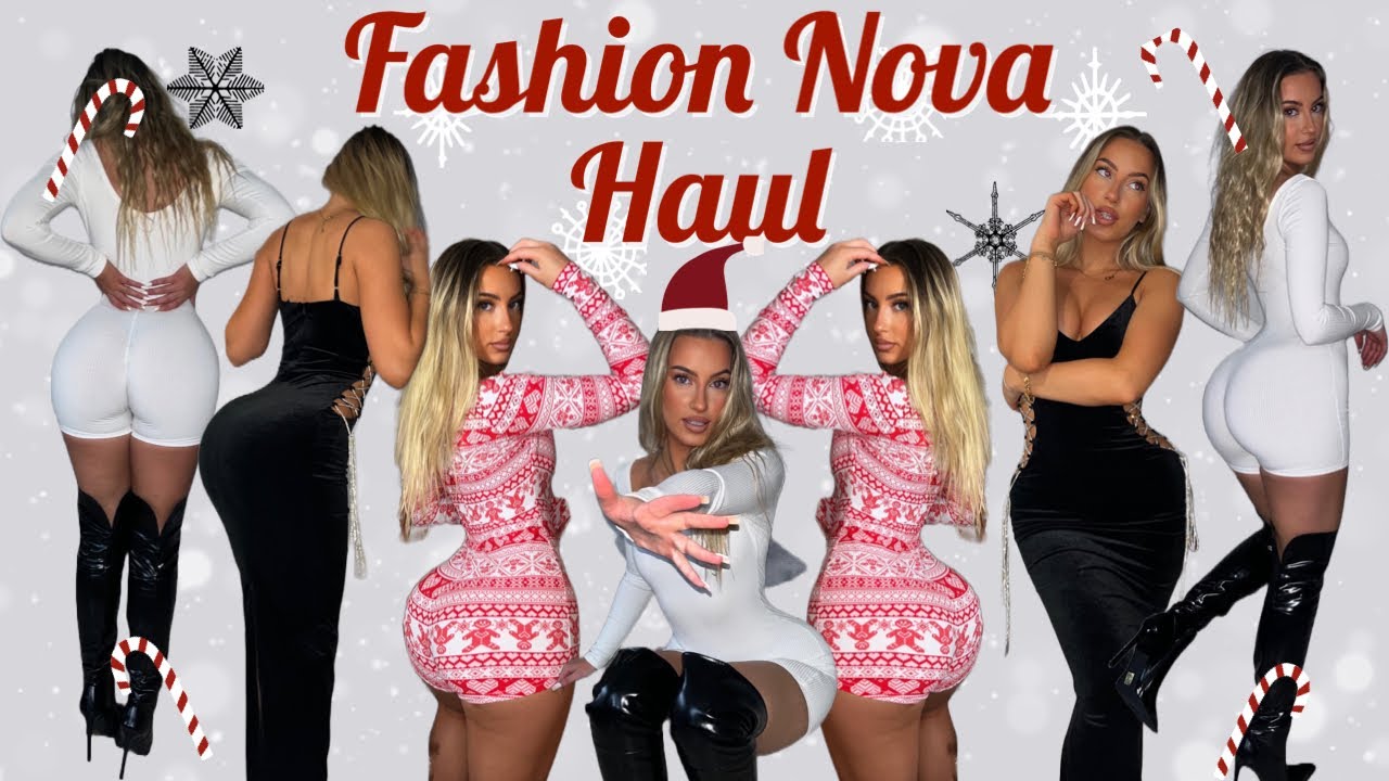 HOLIDAY OUTFITS WITH FASHION NOVA 🎄🎅🏼 you NEED to see this dress&hellip;. #fashionnova