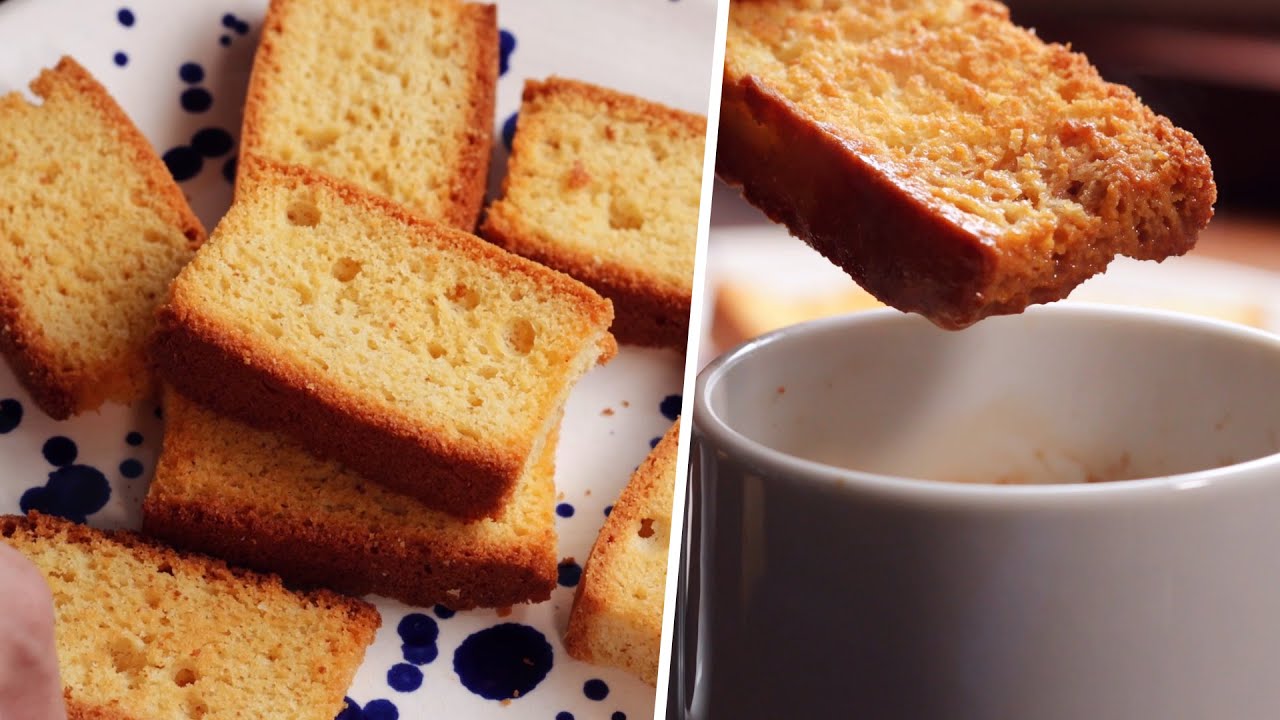 Easy Tea Time Snack Dry Cake Recipe