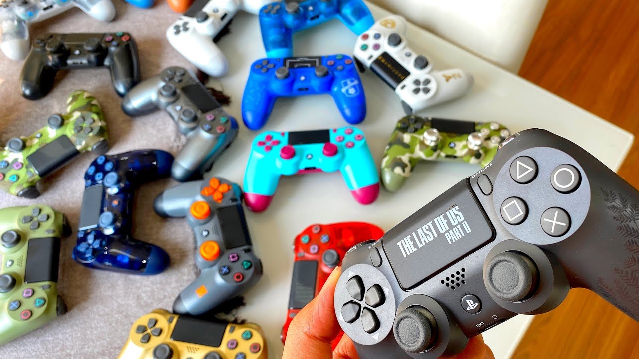 MEUS CONTROLES DE PS4 | COLEÇÃO ATUALIZADA