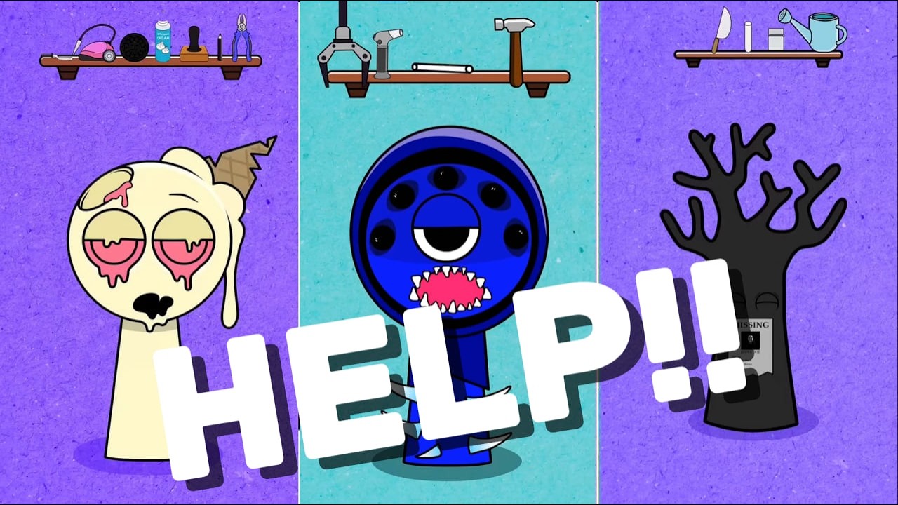 INCREDIBLE SPRUNKI HELP! | Tiles Hop EDM Rush