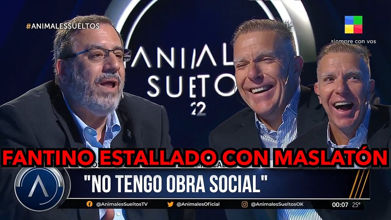 Fantino estalló de risa con Carlos Maslatón 28/10/2022