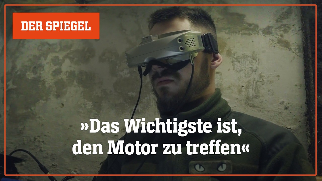 Unterwegs mit den ukrainischen Drohnenkriegern | DER SPIEGEL