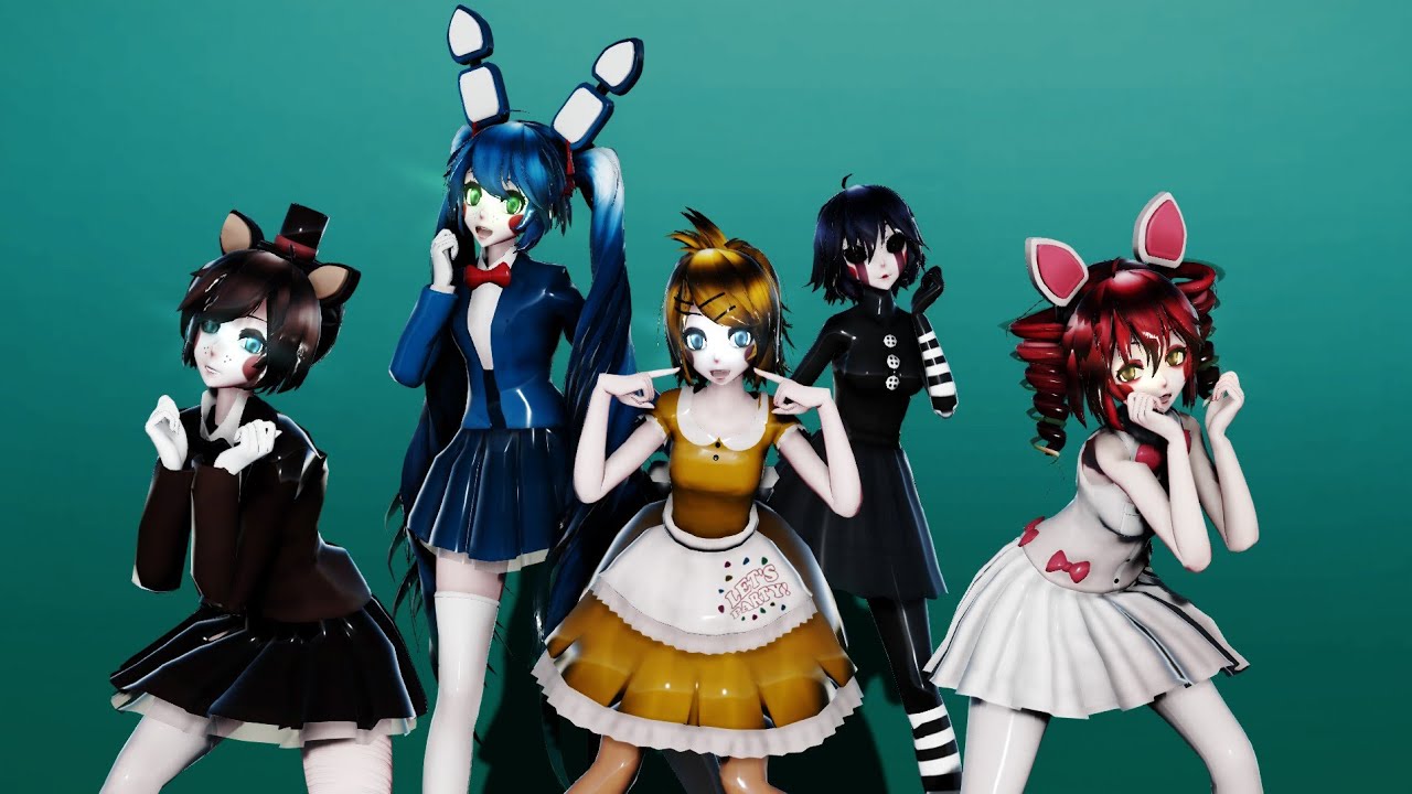 【MMD x FNAM】•.¸Override / オーバーライド¸.•