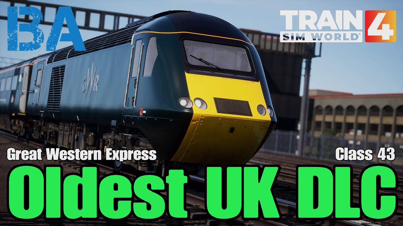 Старейший британский DLC — Great Western Express — Класс 43 HST — Train Sim World 4