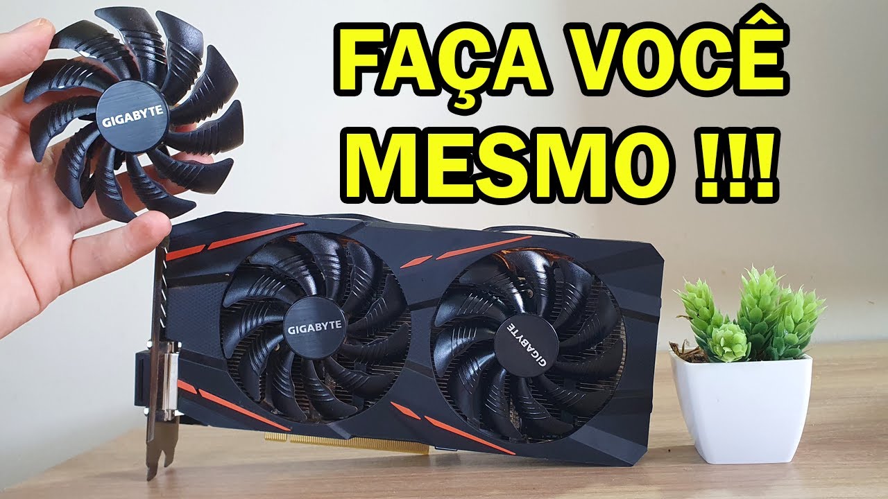 COMO TROCAR A FAN DA RX 570/580/590?