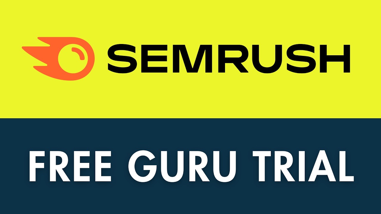 Semrush Guru Trial &mdash; 14 Days Free Access