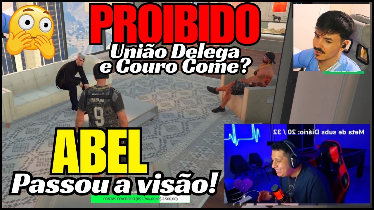 “ABEL BARRA ALIANÇA! M1 NÃO PODE SE JUNTAR AO COURO COME!”