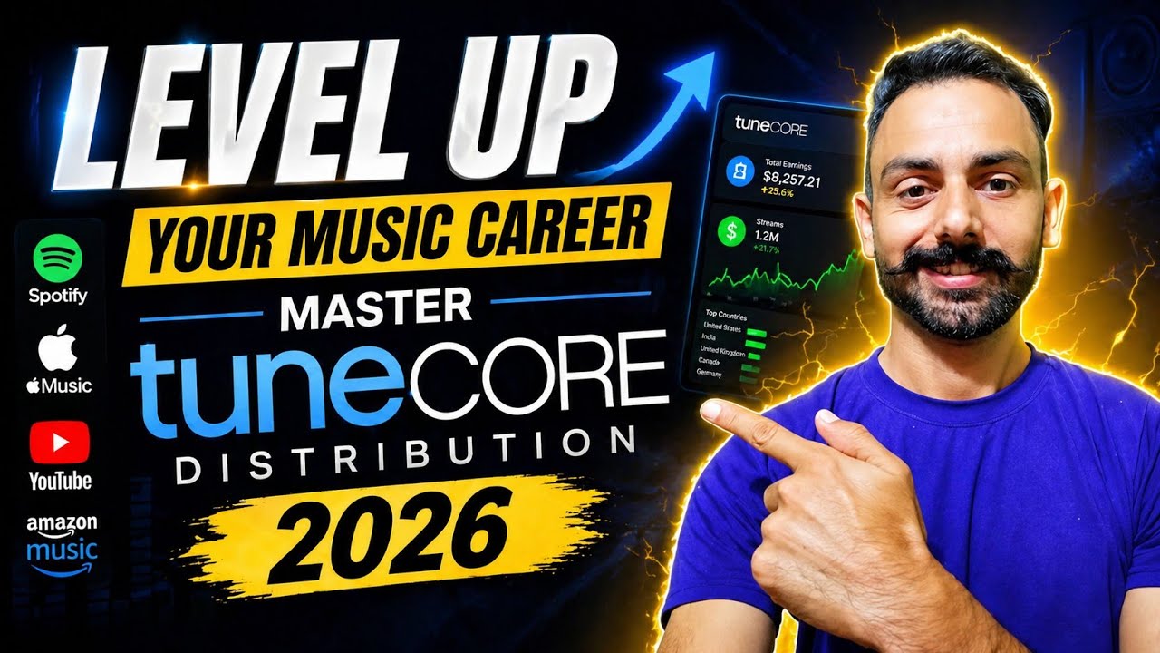 Level up your music career: Master TuneCore Distribution 2024