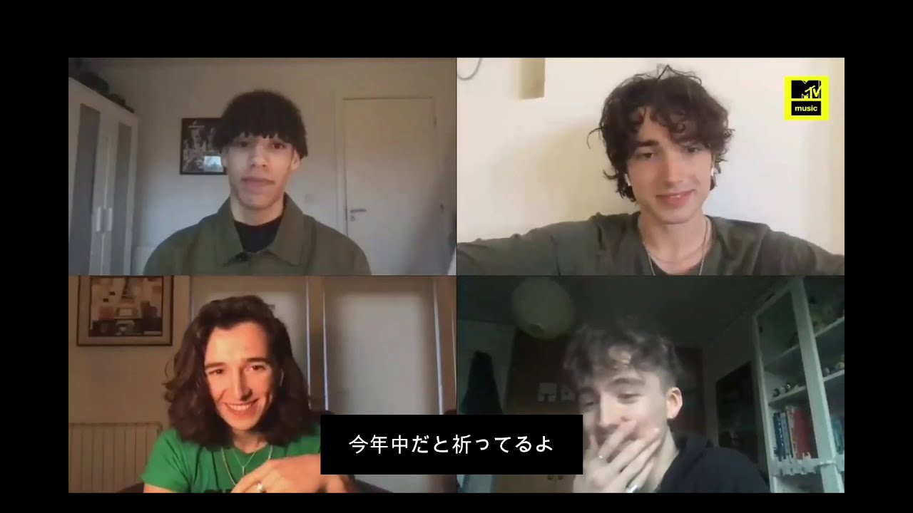 【字幕】Inhaler Interview with Jack Saunders for MTV UK | 2021-01-17