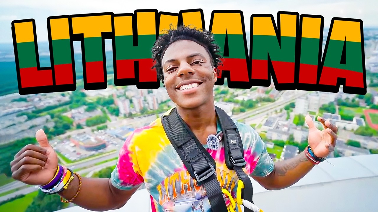 iShowSpeed's First Time in Lithuania! 🇱🇹 (Craziest Stream..)