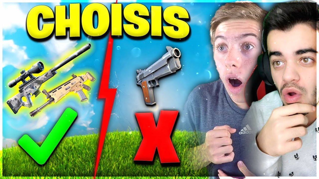 Fortnite - *NEW* &Agrave; PRENDRE OU &Agrave; LAISSER Ft. MICHOU !
