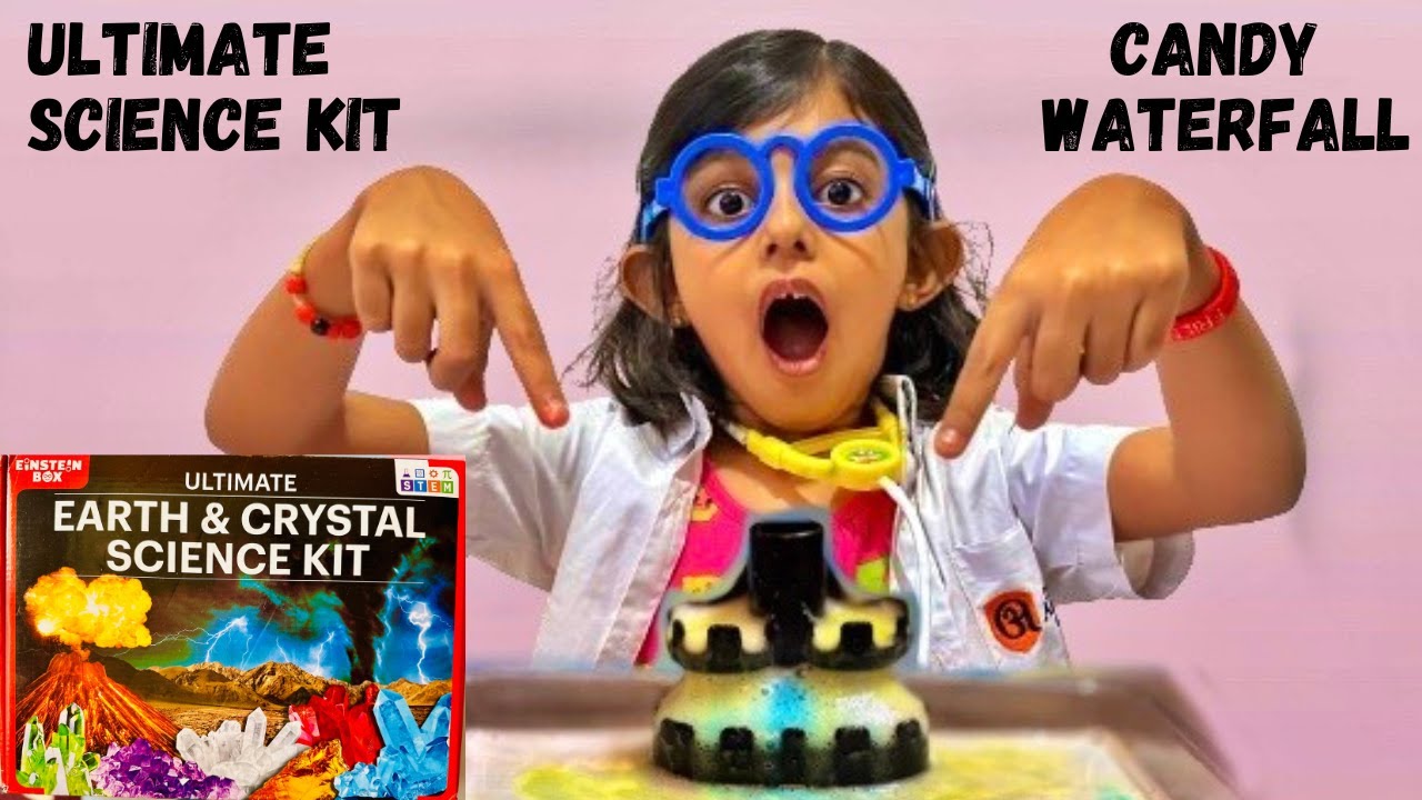 Ultimate Science kit || Amazing Candy Colorful Waterfall || Einstein Box |120 Amazing Experiments