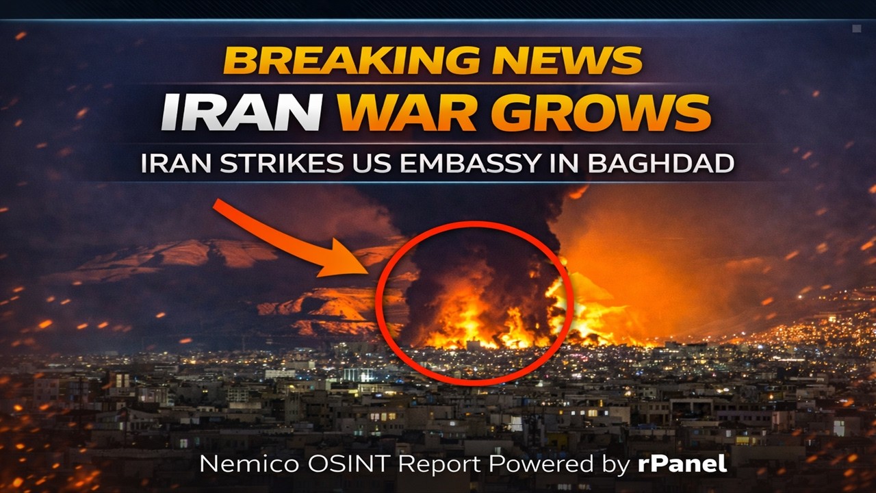 LIVE: Iran Strikes US Embassy in Baghdad, Iran War Grows | BREAKING NEWS REPORT