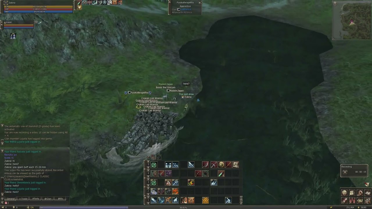 Bot report AI l2 classic club Dion x3