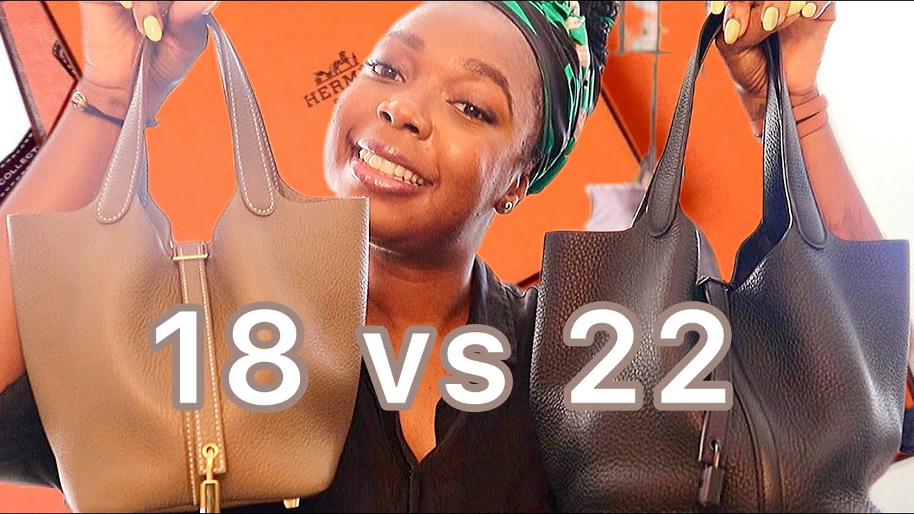 HERMÈS PICOTIN 22 VS 18| which one is best for you