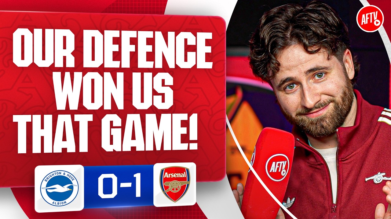 Our Defence Won Us That Game! (Christian) | Brighton 0-1 Arsenal