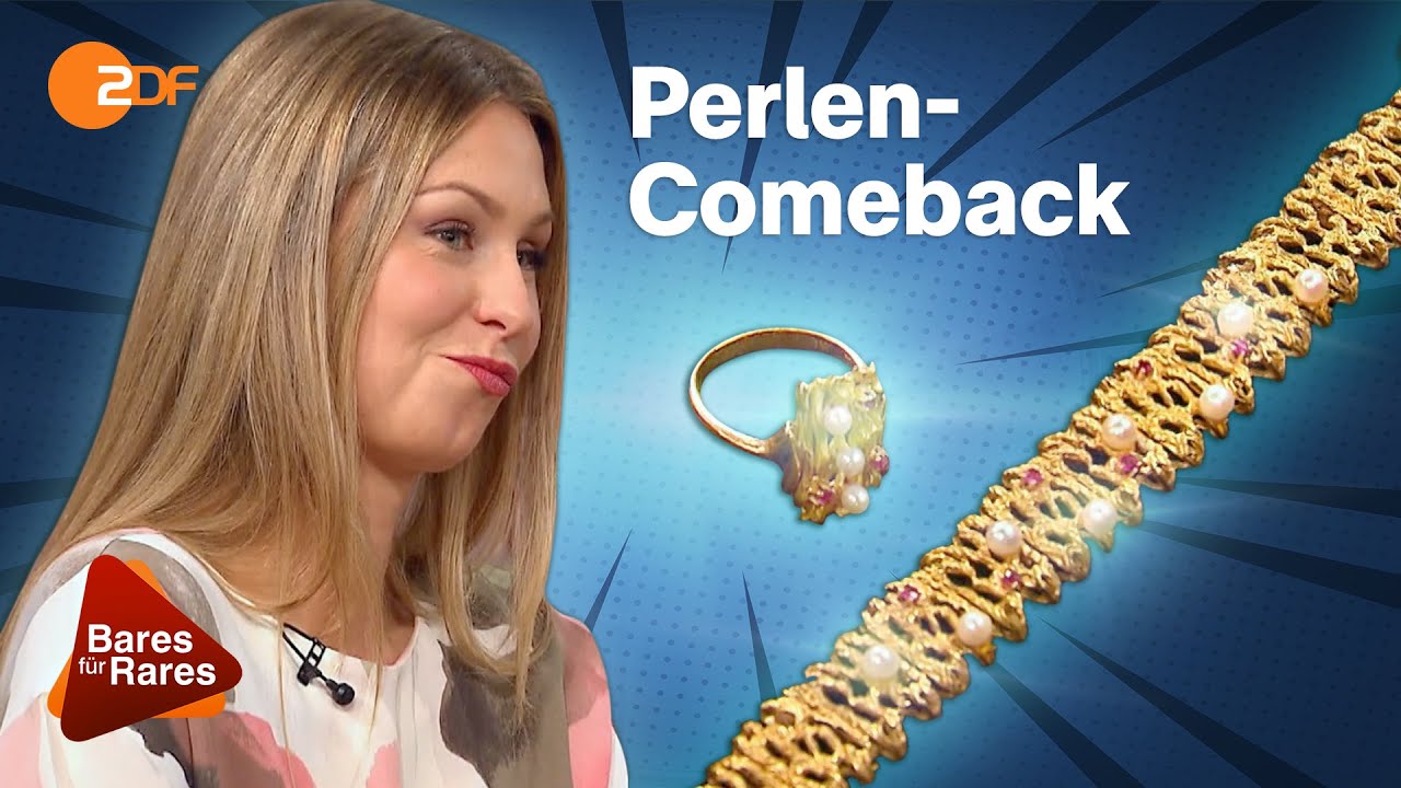 Italienische Perlen: Goldener Schmuck aus 1960ern weckt Dolce Vita im Händlerraum | Bares für Rares