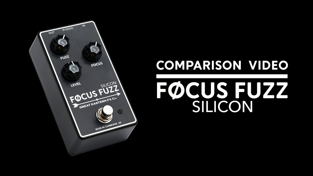 Focus Fuzz vs Focus Fuzz Silicon: Strat comparison | Great Eastern FX Co.
