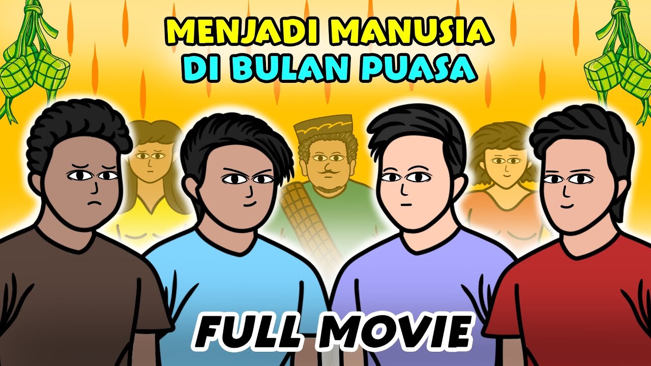 MENJADI MANUSIA DI BULAN PUASA (Full Movie) | Animasi Ubur-ubur Tidur