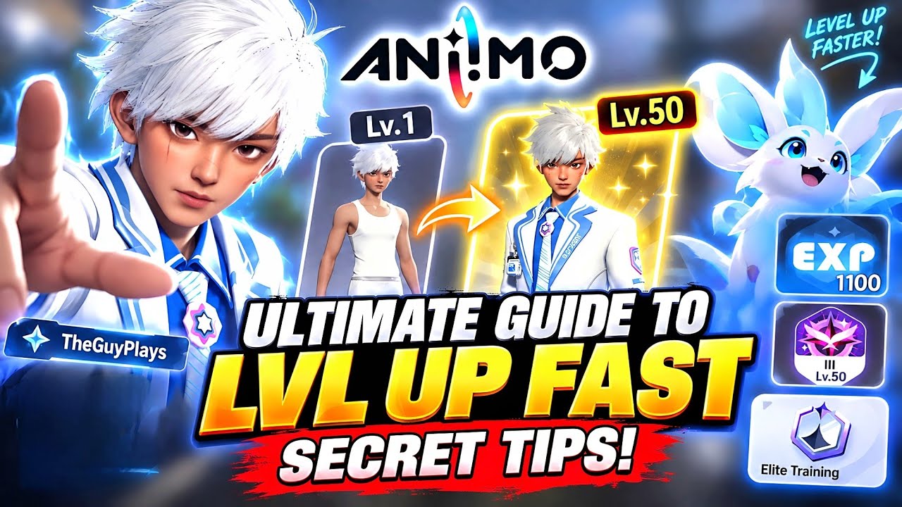 THE BEST METHOD TO LEVEL UP FASTER IN ANIIMO: BEGINNER GUIDE
