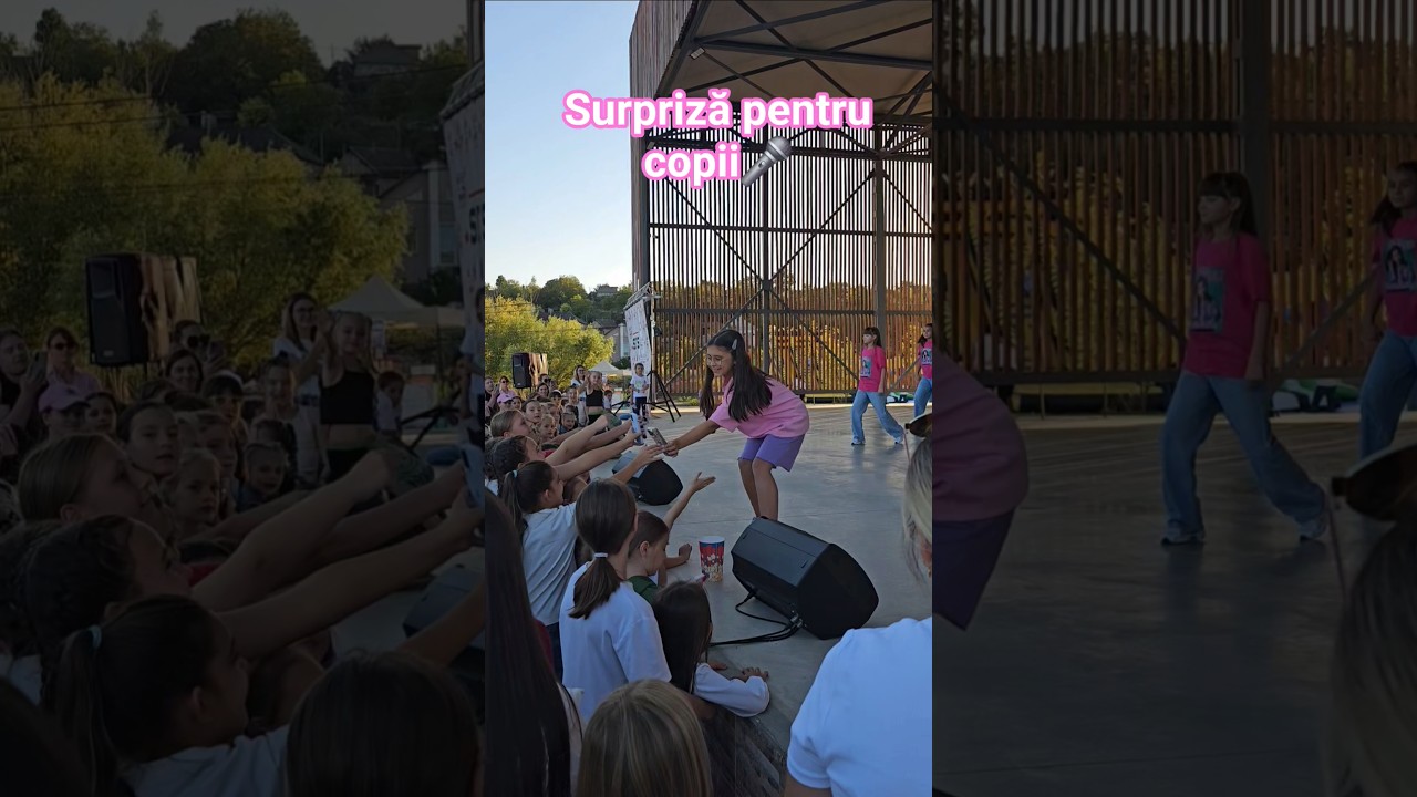 Atmosfera de la concertul pentru copii cu Ciao Patricia #Short
