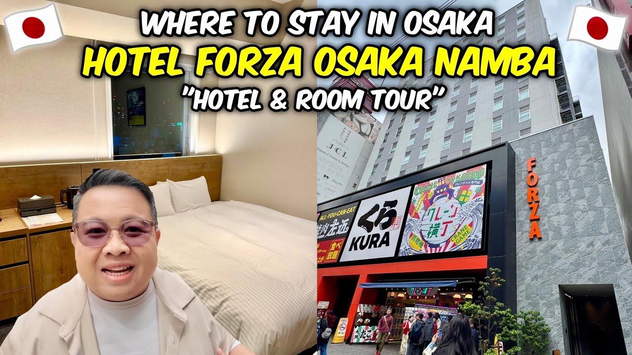 Osaka Hotel Reco #4 - Hotel Forza Osaka Namba “Hotel & Room Tour” 🇯🇵 | JM Banquicio