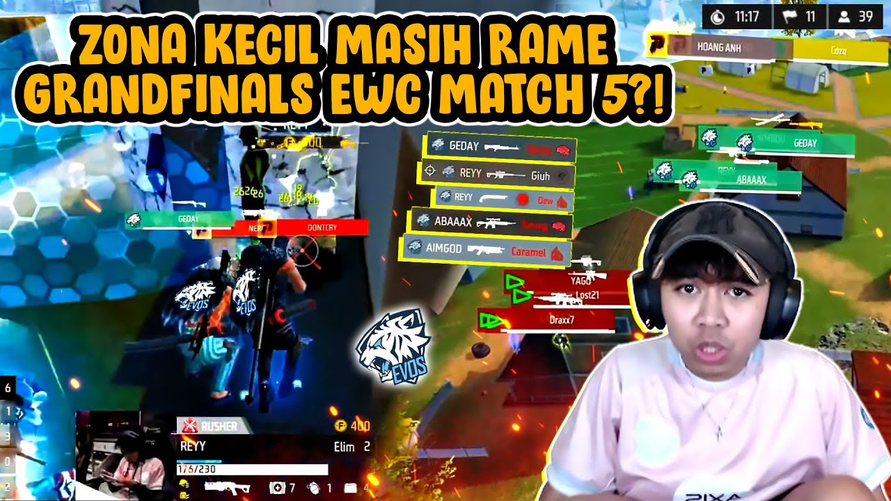 GILA GOCEKAN ABAX KELAZ BANGET COK!! - REACTION GRANDFINALS EWC MATCH 5
