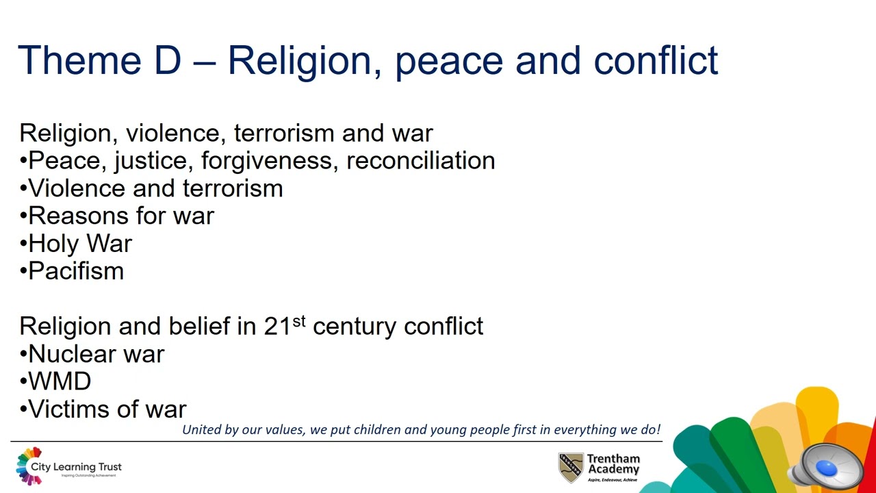 Religious Studies at Trentham Academy