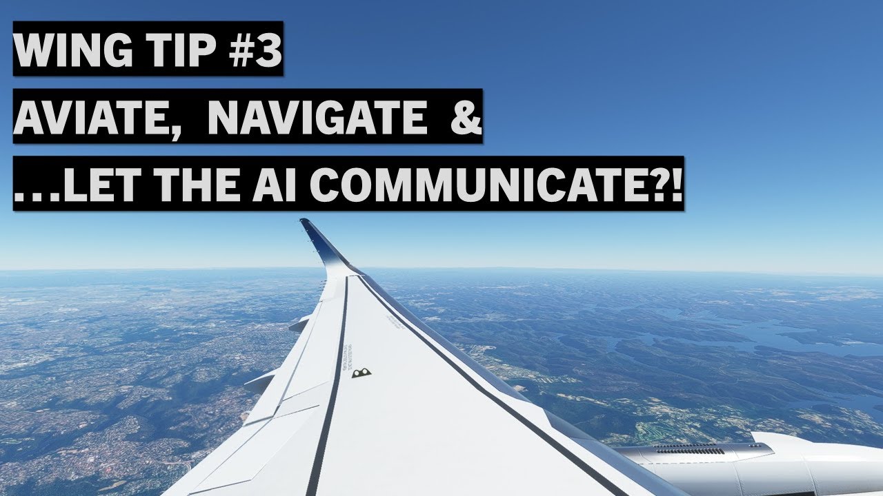 Let the AI handle ATC | MSFS Tips & tricks