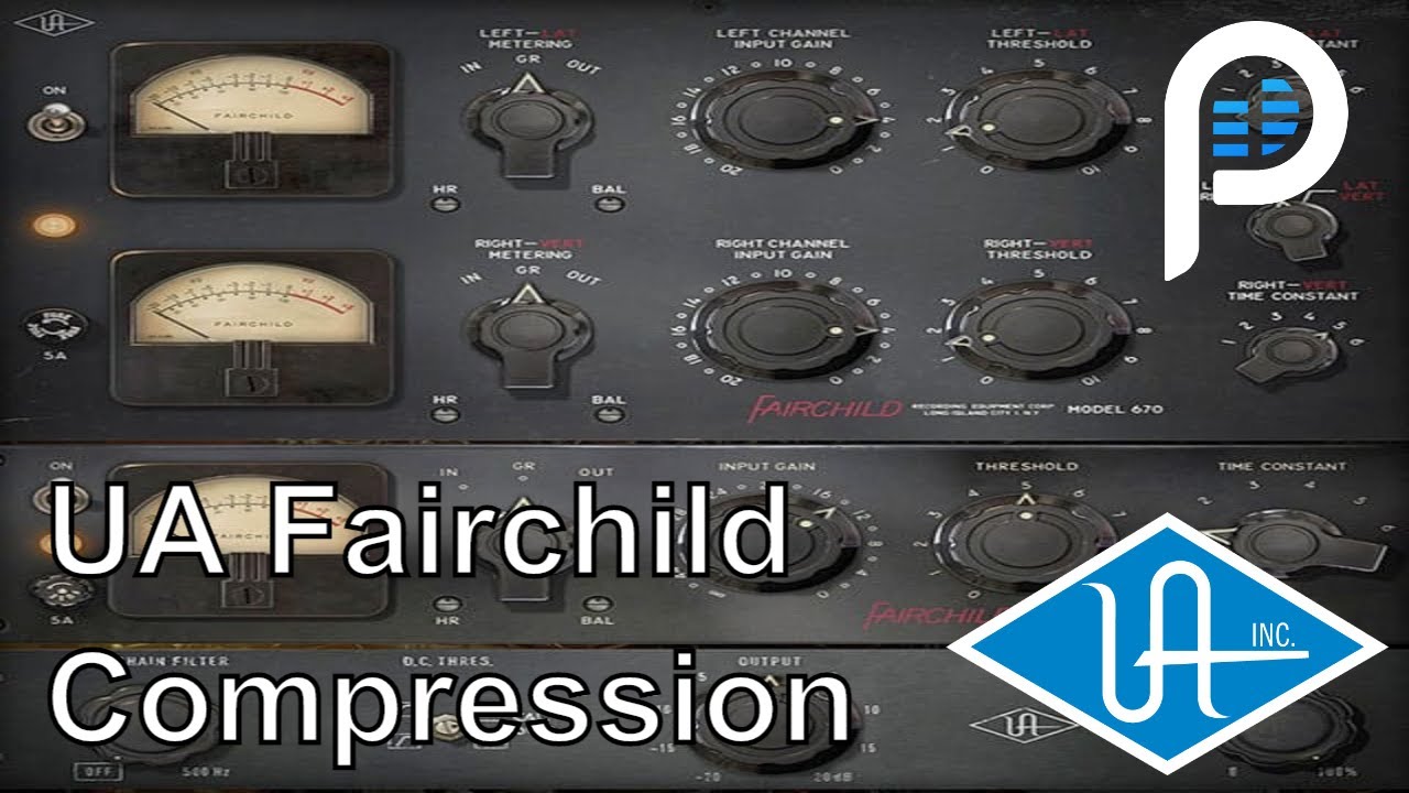 (Audio Compression) UA Fairchild Vari-Mu Compressor For Adding Color