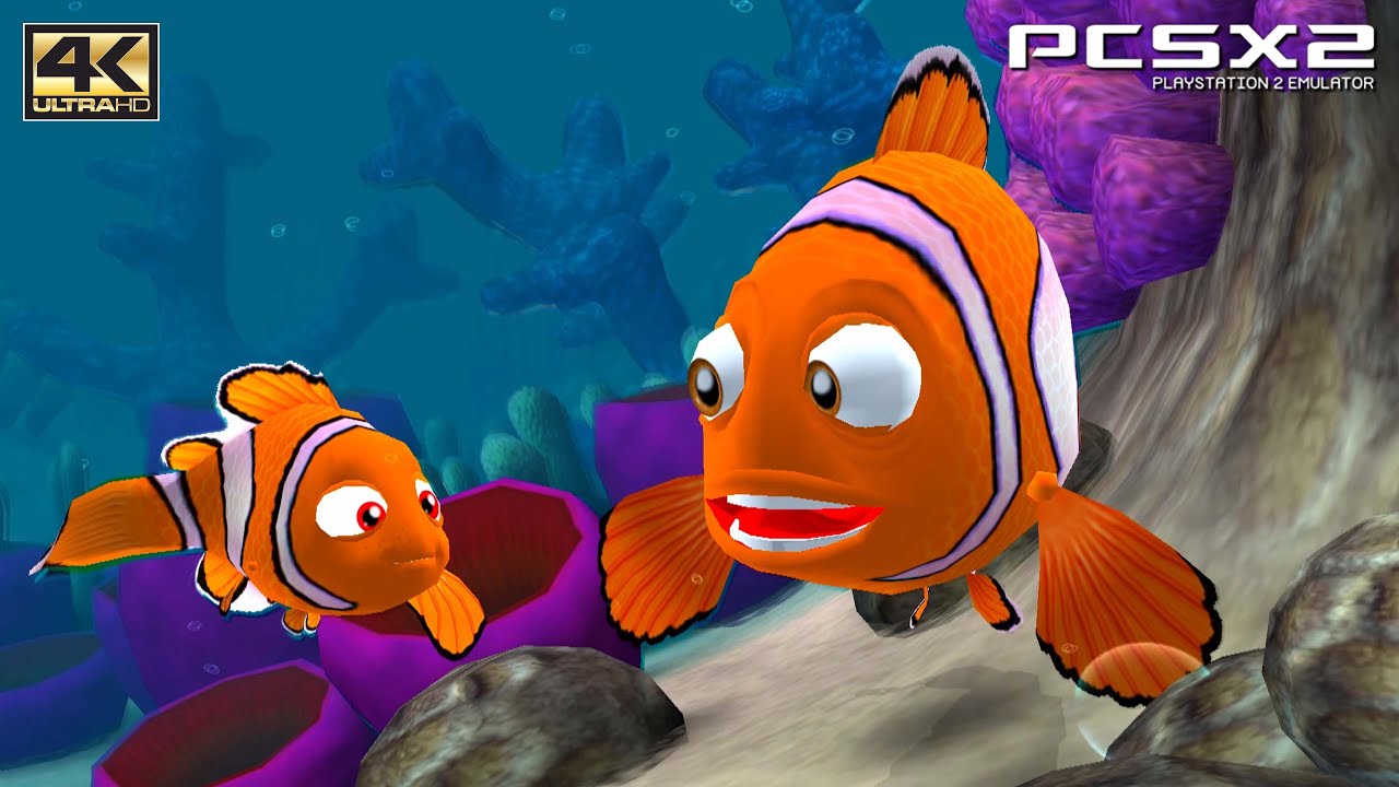 Finding Nemo - PS2 Gameplay UHD 4k 2160p (PCSX2)
