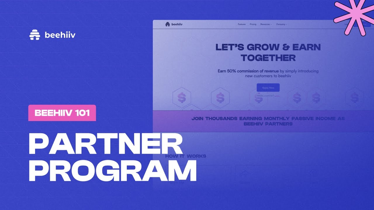 Partner Program Playbook & Overview - beehiiv Partner 101 (Tutorial)