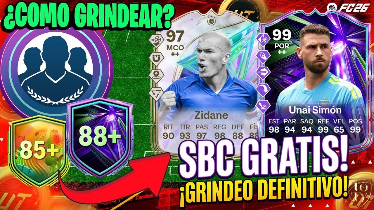 EL MEJOR GRINDEO PARA SACAR GRATIS TODOS LOS SBC EN FC 26