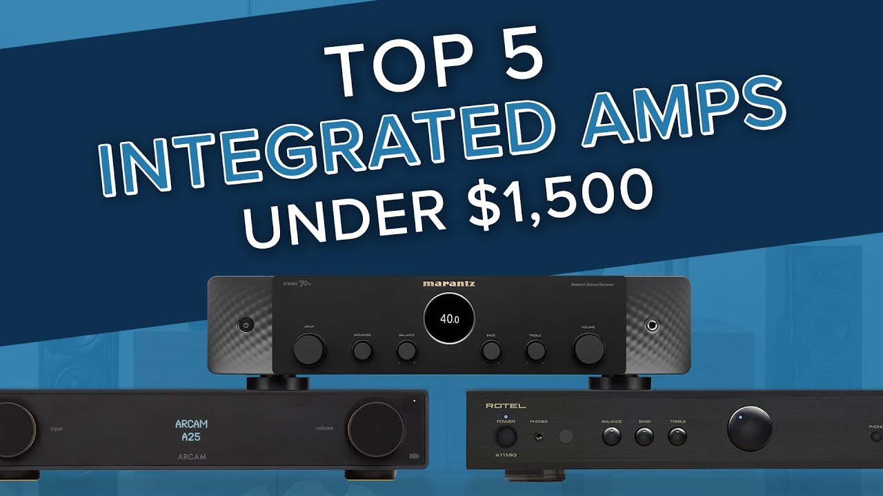 5 лучших интегрированных усилителей до 1500 долларов | NAD, Rotel, Marantz, Rega и Arcam