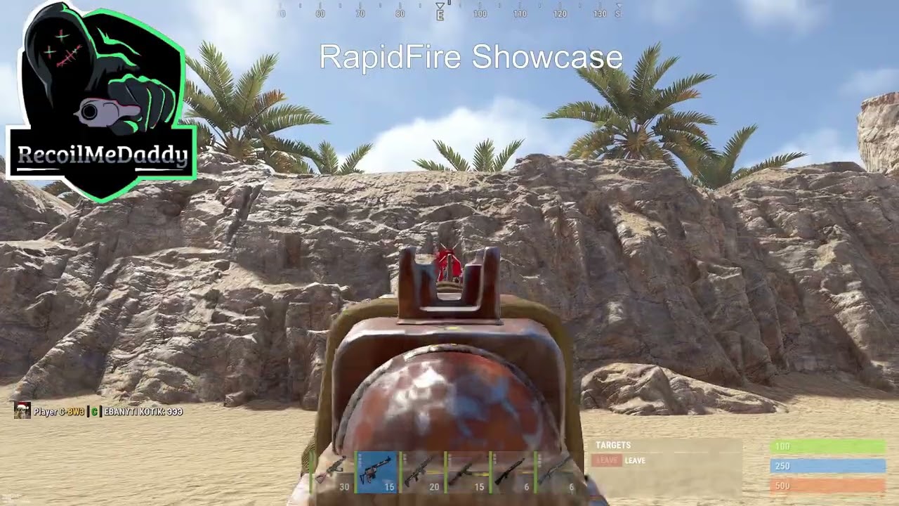 Rust NoRecoil RapidFire Showcase - RMD