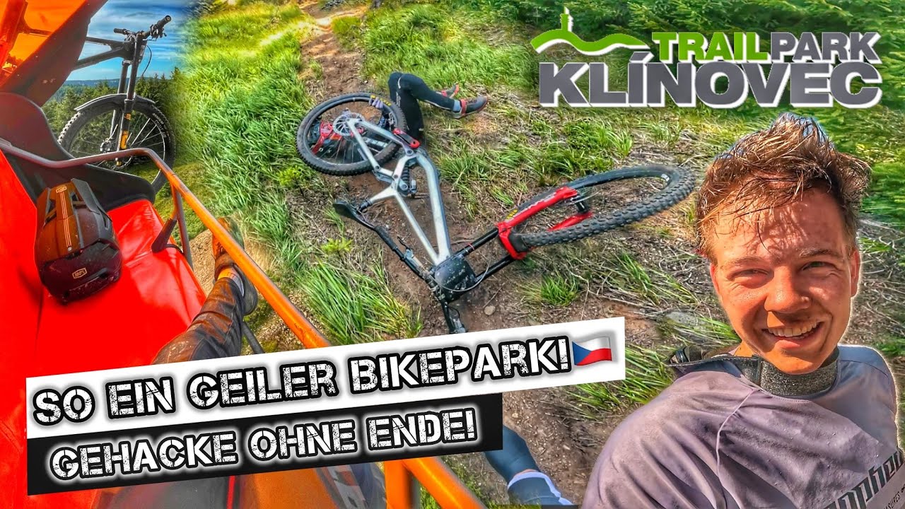 Bikepark Klinovec🇨🇿 Perfekt zum Downhill trainieren!😍 VLOG | Julian Schneider