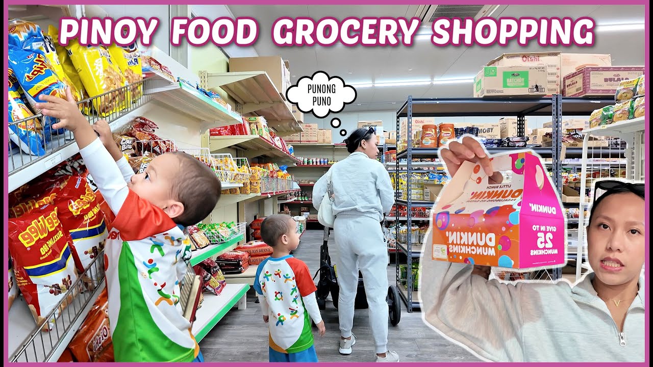 PINOY GROCERY SHOPPING! ANG DAMING STOCKS! BACK TO BUSY MUM LIFE! ❤️ | rhazevlogs