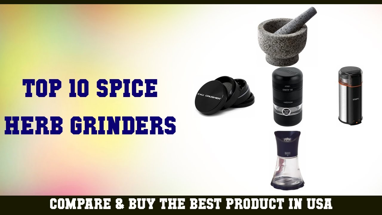 Top 10 Spice & Herb Grinders to buy in USA 2021 | Price & Review